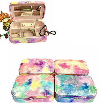 Скринька органайзер 23*14,5 см для прикрас, косметики на замочці Nina