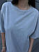 Жіноча сіра турецька футболка, фото 2