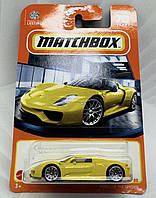 Колекційна машинка Matchbox Porsche 918 Spyder