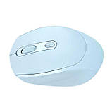Миша бездротова USB + Bluetooth TRY M107 Dual Mode 1600 dpi блакитна, фото 4