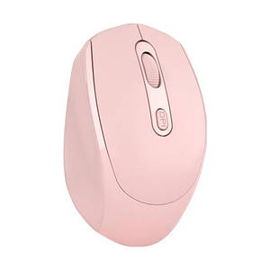 Миша бездротова USB + Bluetooth TRY M107 Dual Mode 1600 dpi рожева