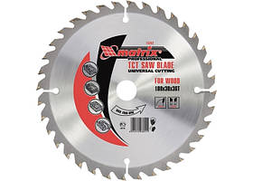 Пильний диск по дереву, 200 х 32мм, 24 зубів, + кільце, 30/32 MATRIX Professional