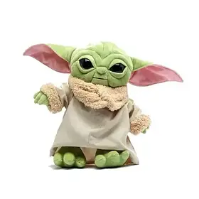 М'яка іграшка Бейбі Йода Вчн джедаїв 35 см зелена