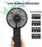 Портативний портативний вентилятор EasyAcc, акумулятор 3350, фото 2