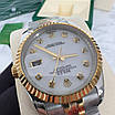 Наручний годинник Rolex Datejust 36 mm Diamond Silver-Gold-Marble, фото 4