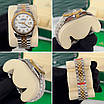 Наручний годинник Rolex Datejust 36 mm Diamond Silver-Gold-Marble, фото 6