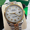 Наручний годинник Rolex Datejust 36 mm Diamond Silver-Gold-Marble, фото 9
