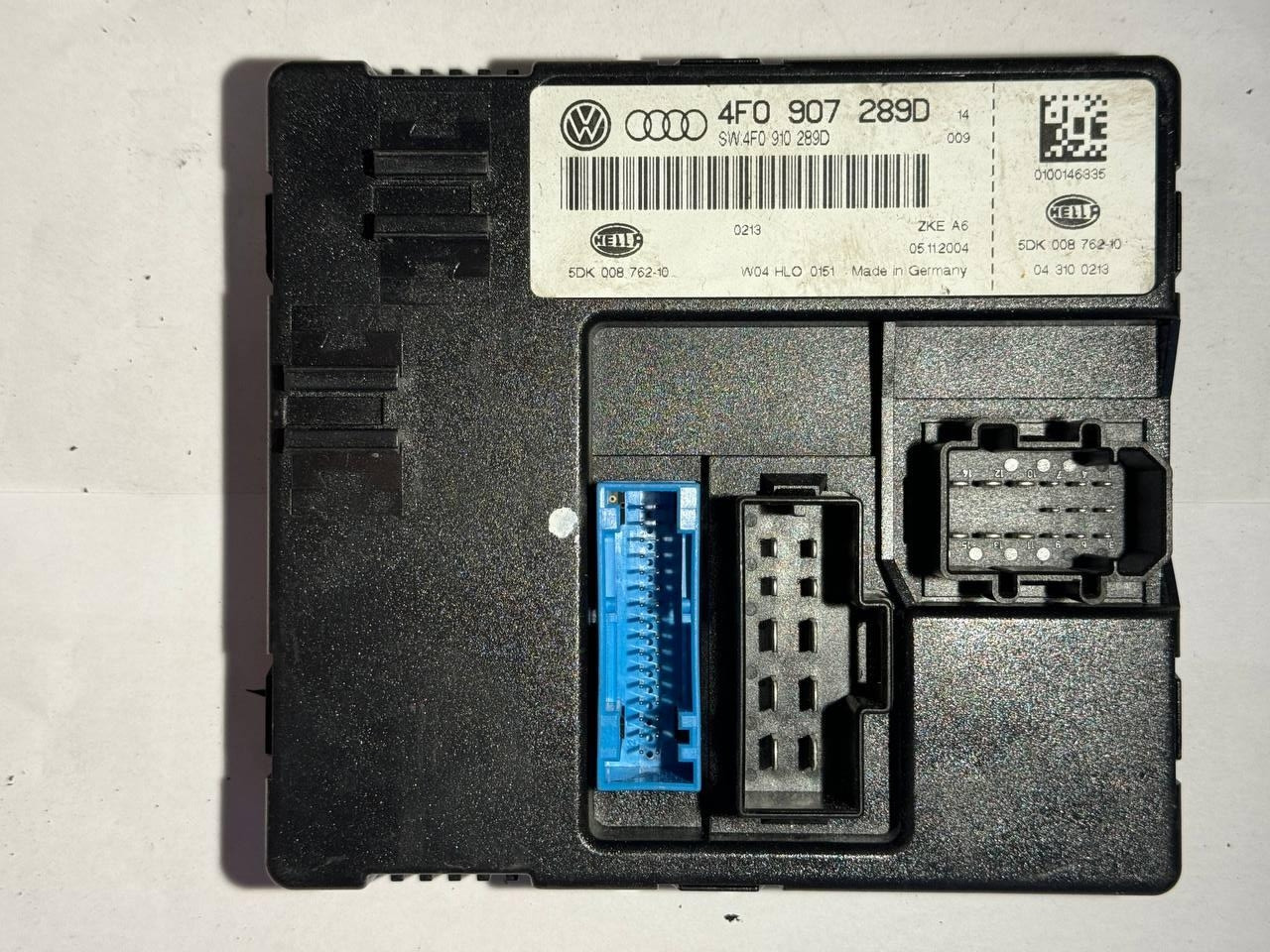 Електронний блок керування Volkswagen/Audi 4F0 907 289D / 4F0907289D / 5DK008762-10 / 5DK00876210