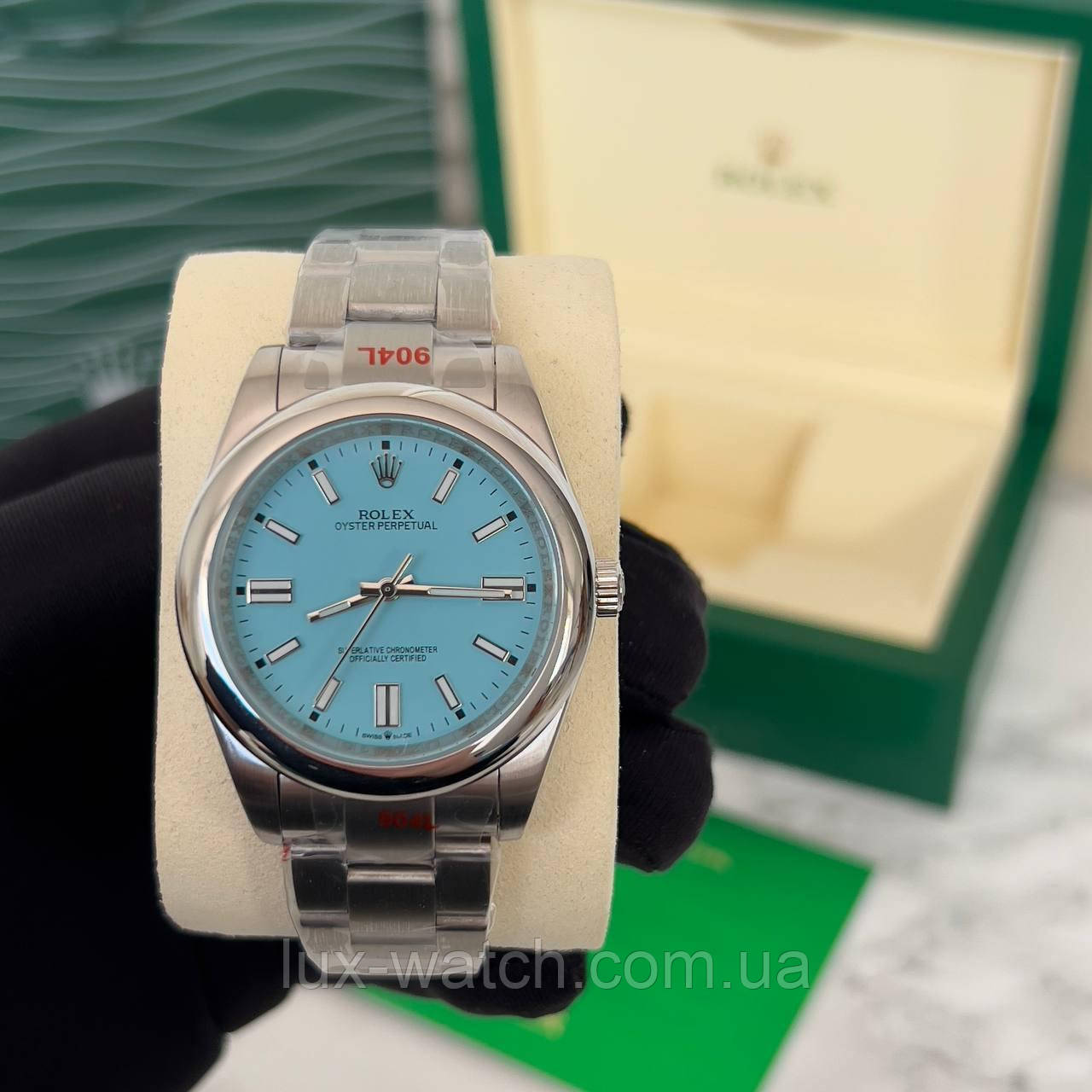 Наручний годинник Rolex Oyster Perpetual 41 Tiffany