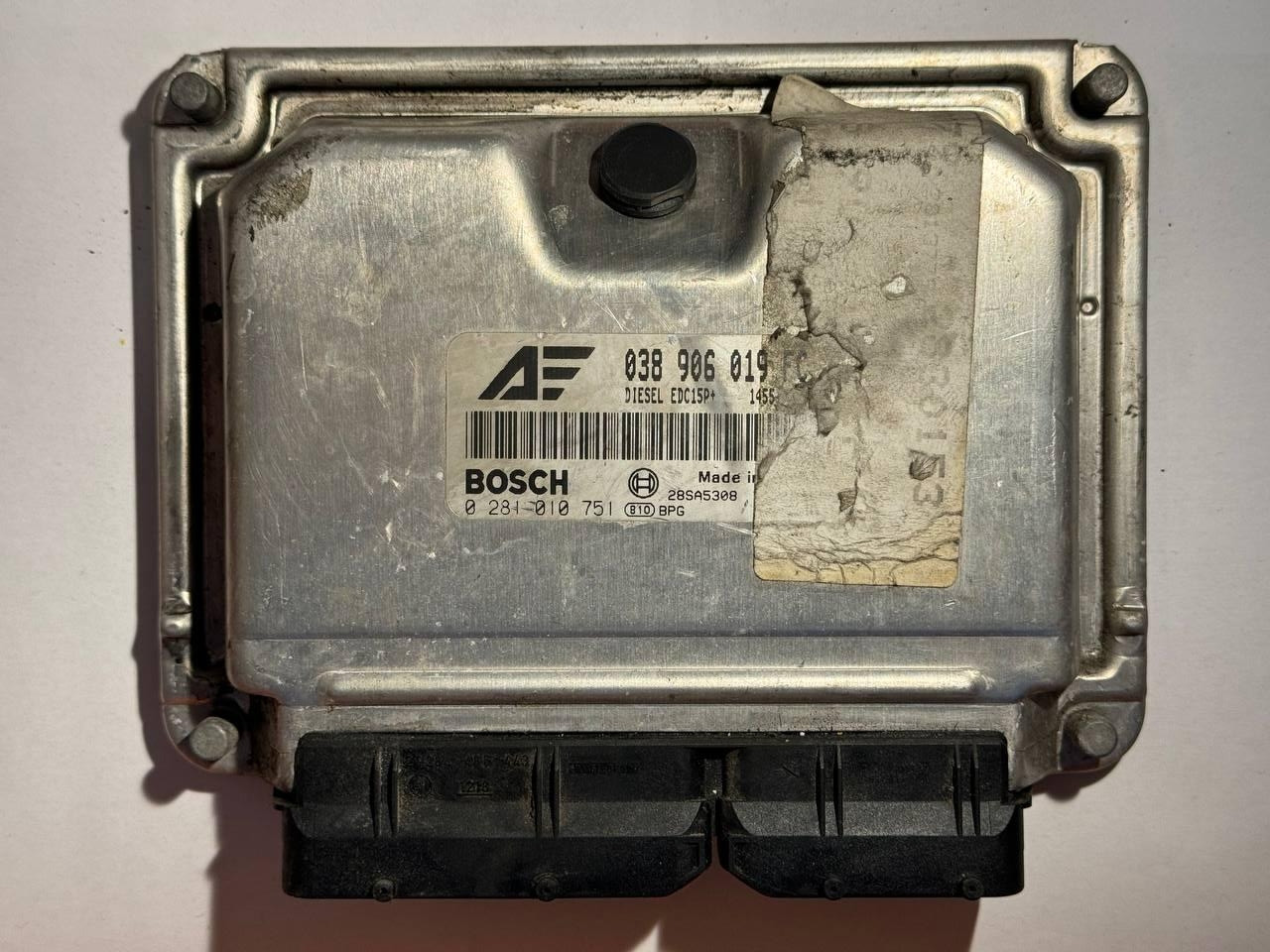 Електронний блок керування volkswagen 038906019FC / 0 281 010 751 / 0281010751
