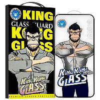 Захисне 2.5D скло King Kong HD для Apple iPhone 14 Pro Max / 15 Plus / 16 Plus (6.7") Чорний