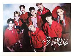 Плакат постер Stray Kids #2 к поп стрей кідс А3 42х29 см