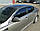 Дефлектори вікон із хром молдингом (вітровики) Kia Optima 2010-2014 (Uncle), фото 5