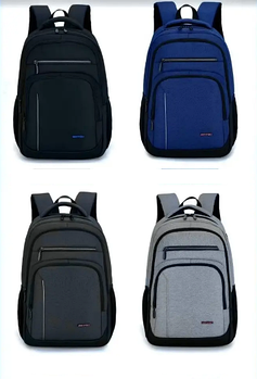 Рюкзак спортивний міський шкільний на блискавці з кишенею 47*31 см у різних варіантах Superbag