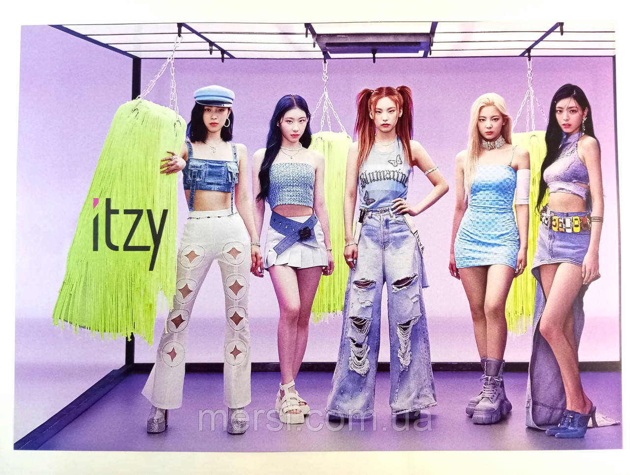 Плакат постер Itzy #2 к поп ітзі ізі А3 42х29 см
