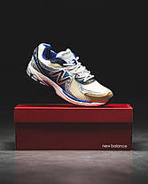 Чоловічіч Кросівки New Balance 860 v2 Beige Grey / Нью Беланс 860 в2 Бежеві з Сірим, фото 4