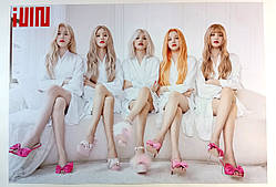 Плакат постер (G)I -dle к поп джі ідл джі айдл А3 42х29 см