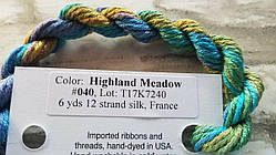 Gloriana Silk Hand-Dyed Silk 040 Highland Meadow