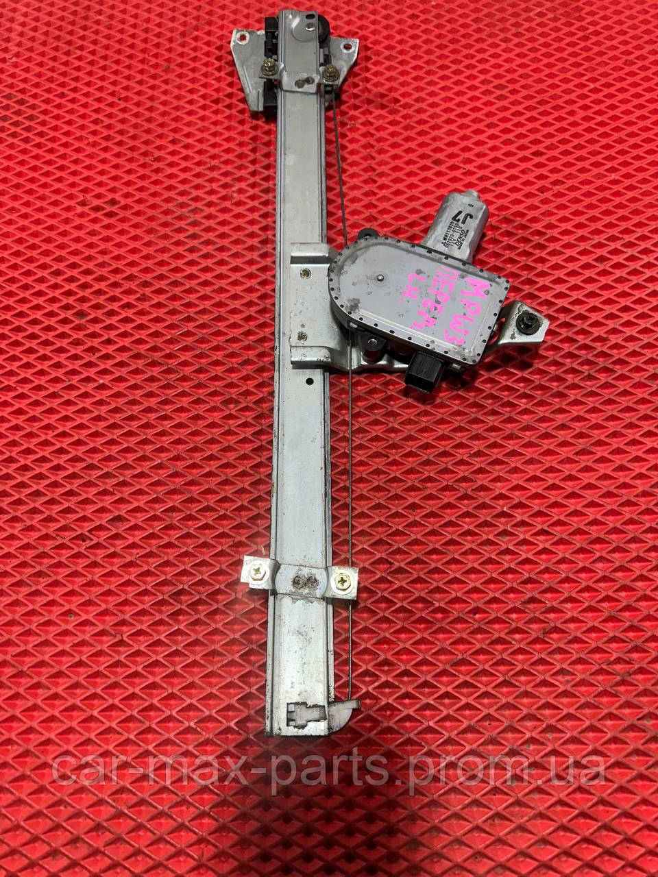 Склопідіймач передній Лівий дверцят Mitsubishi Pajero Wagon III 2000-2007 б/у Оригінал СРАВНІВАЙТЕ ФІШКУ, фото 1