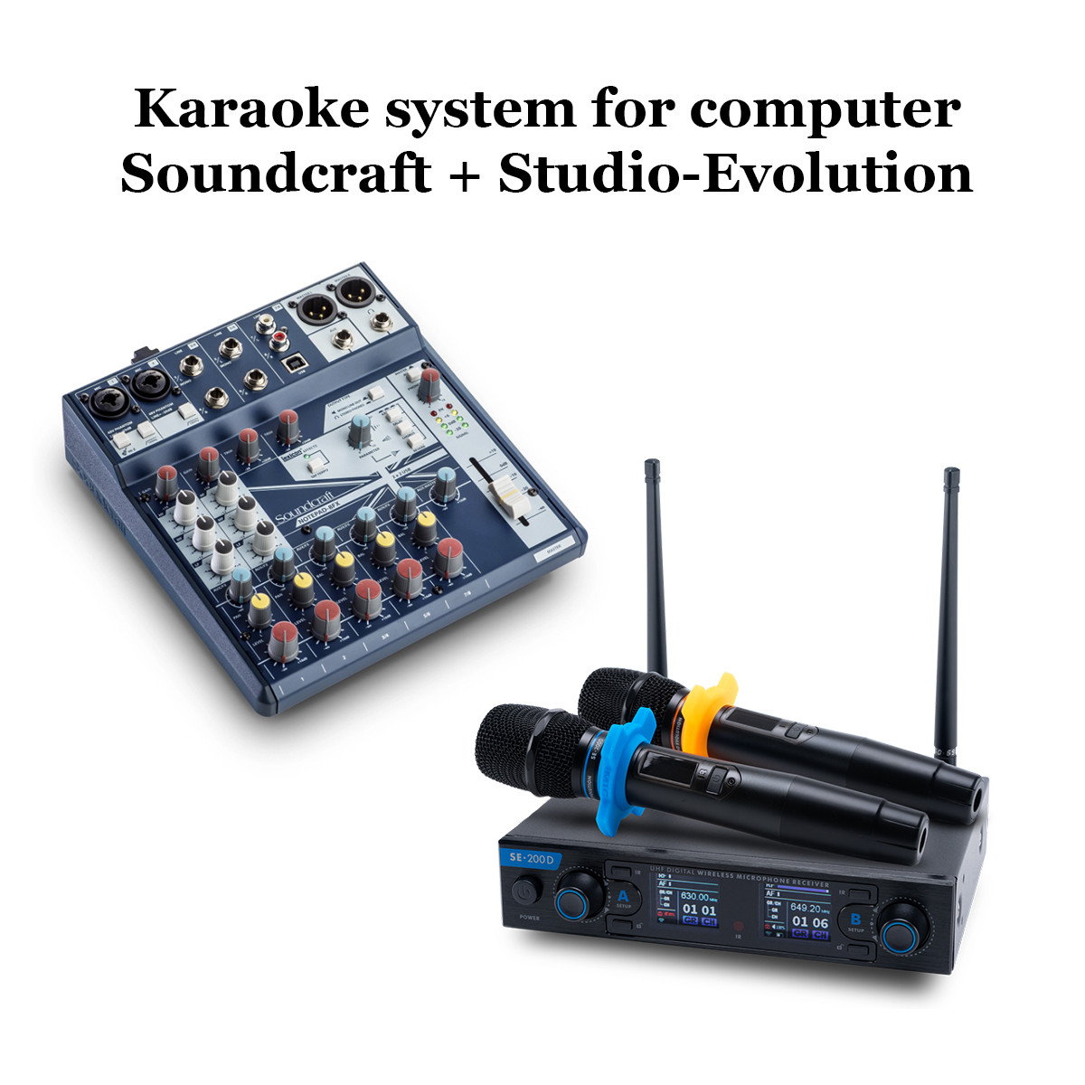 Караоке система для комп'ютера Soundcraft + Studio-Evolution