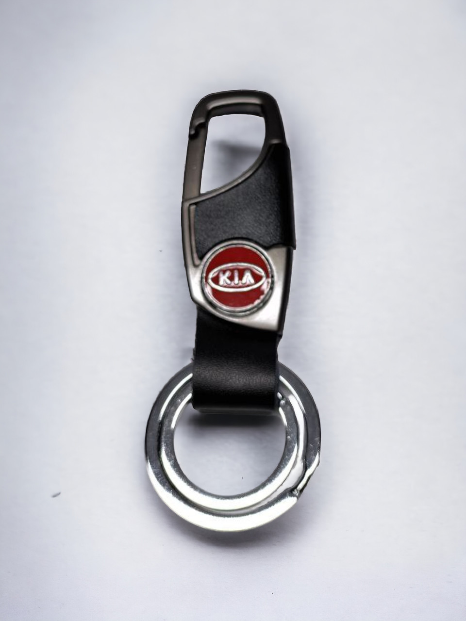 Брелок KIA з карабіном, брелок металевий, фото 1