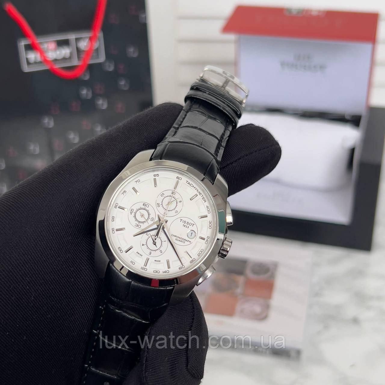 Годинник чоловічий Tissot LT60 Chronograph Silver-White-Black