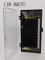 Вії I-Beauty mix C 0,07 5-7 мм
