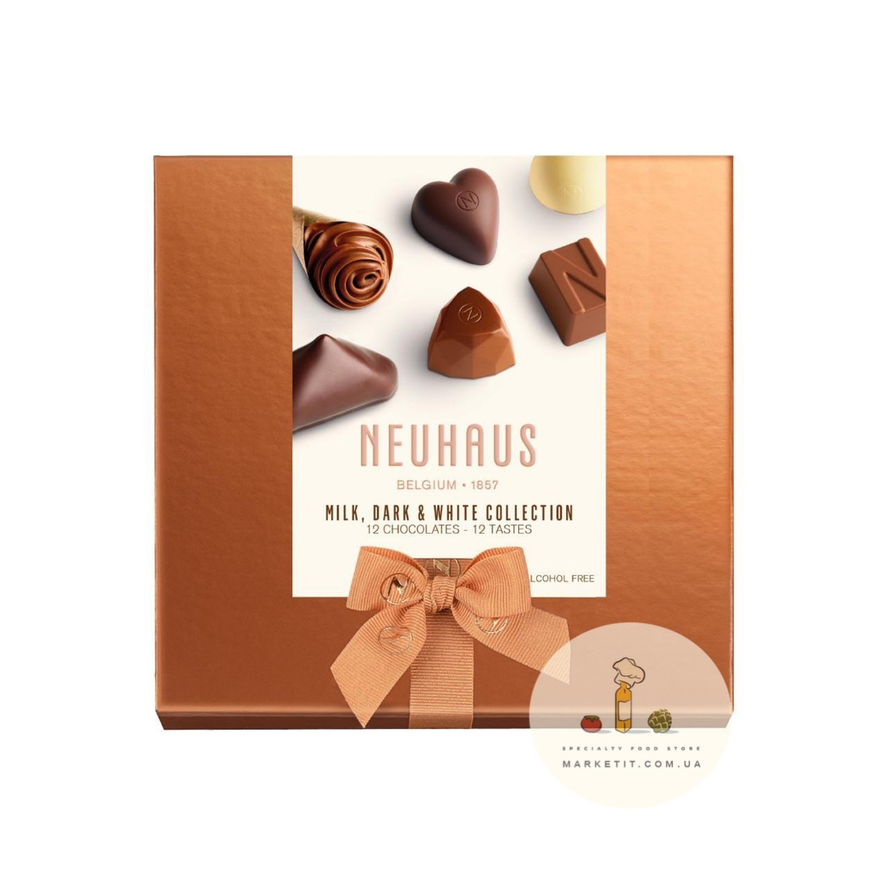 Шоколадні цукерки Neuhaus Classic Assortment, преміумкласу Бельгія 144 г.