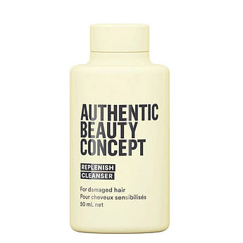 Шампунь для відновлення волосся пошкодженого волосся Authentic Beauty Concept Replenish Cleanser 50 мл