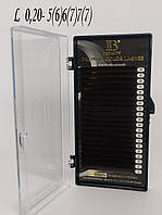 Вії I-Beauty mix L 0,20 5-7 мм