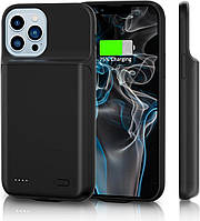 Чохол акумуляторний HUOBAO для iPhone 13 Pro Max [6000 мАч] Додатковий чохол для заряджання акумулятора