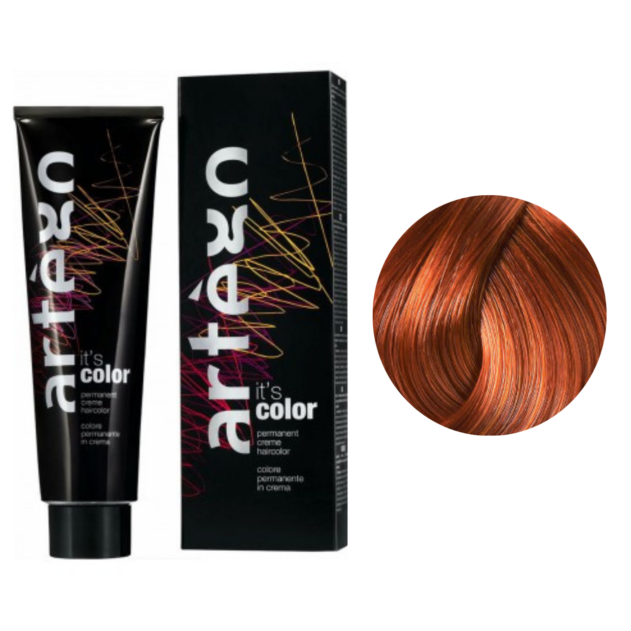 Крем-фарба для волосся Artego It&apos;s Color №6.34 Dark Gold Copper Blonde 150 мл