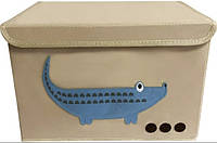 Складний короб з кришкою Handy Home Крокодил 48x30x30см (CH16)