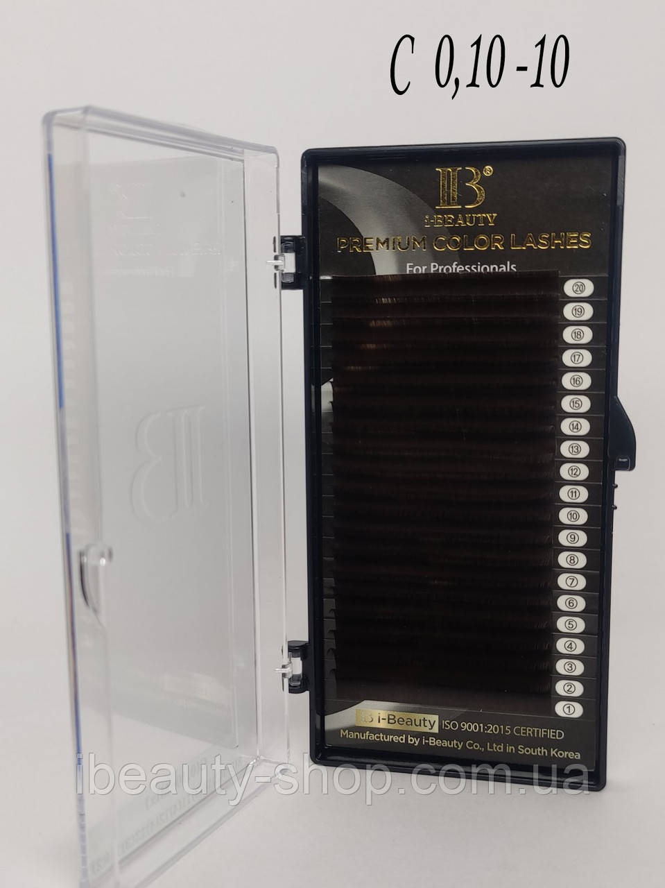 Вії I-BEAUTY Шоколад C 0,10-10, фото 1