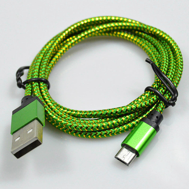 Кабель USB - micro USB для зарядного устройства смартфонов и планшетов. - фото 1 - id-p415659749