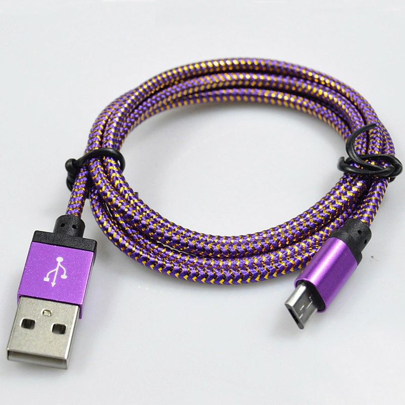 Кабель USB - micro USB для зарядного устройства смартфонов и планшетов. - фото 2 - id-p415659749