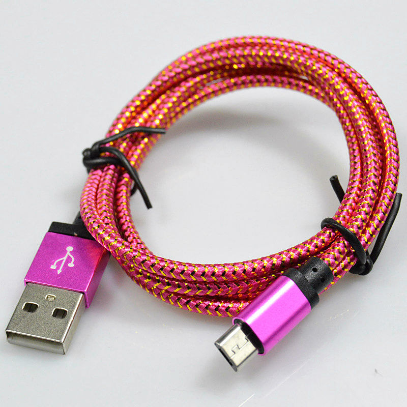 Кабель USB - micro USB для зарядного устройства смартфонов и планшетов. - фото 3 - id-p415659749