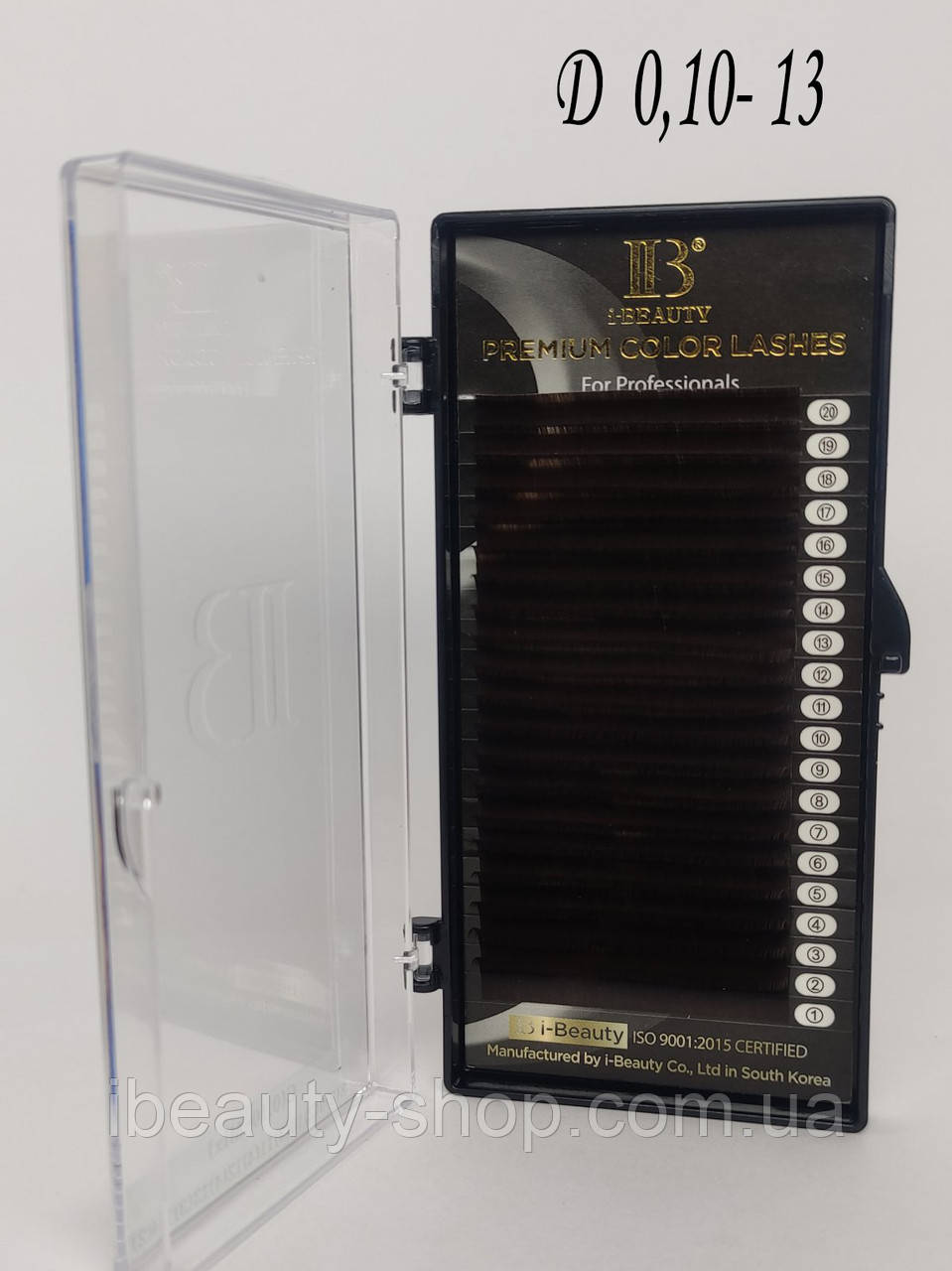 Вії I-BEAUTY Шоколад D 0,10-13, фото 1