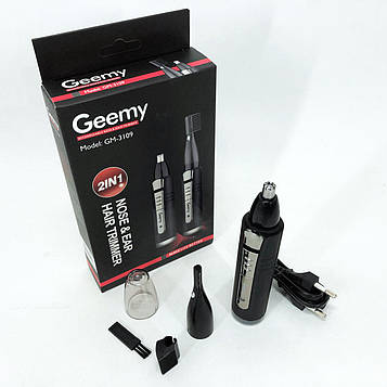 Тример Gemei GM-3109 2в1 бездротовий для чоловіків для гоління та окантовки волосся