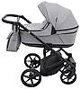Коляска 2 в 1 Adamex Locco Tip TK-83 сірий, фото 3