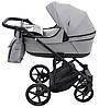 Коляска 2 в 1 Adamex Locco Tip TK-83 сірий, фото 4