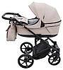 Коляска 2 в 1 Adamex Locco Eco SA-7 лате, фото 4