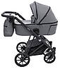 Коляска 2 в 1 Bair Vega ECO VE-47 темно-сірий, фото 3