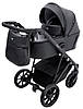 Коляска 2 в 1 Bair Vega ECO VE-12 чорний, фото 2