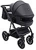Коляска 2 в 1 Bair Vega ECO VE-12 чорний, фото 5