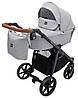 Коляска 2 в 1 Bair Palermo BP-03 сірий, фото 2