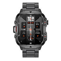 UWatch Розумний смарт годинник Smart Expert Nano Steel, 2 ремешка, фото 3