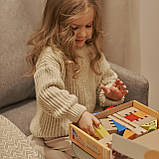 Розвиваючий набір кубиків Місто (18 фігур), фото 7