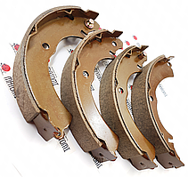 Комплект колодок гальмівних Matomi BP1720, аналог, Mitsubishi Lancer OEM MR485499, MR449087
