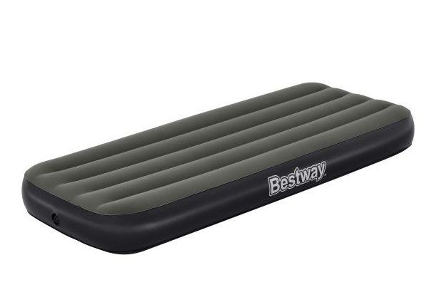 Матрац надувний Bestway 6713K 185x76 см, чорно-сірий